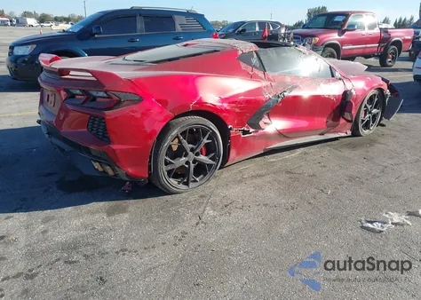 2021 Chevrolet Corvette Stingray Rwd 3Lt z USA, uszkodzony, nr VIN 1G1YC2D43M5108066